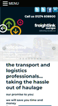 Mobile Screenshot of freightlinkeurope.co.uk